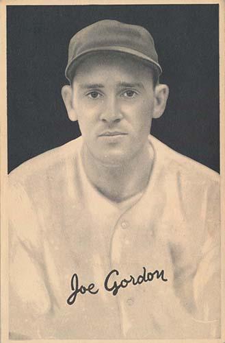 1939 Goudey Premiums (R303-B) #NNO Joe Gordon Front