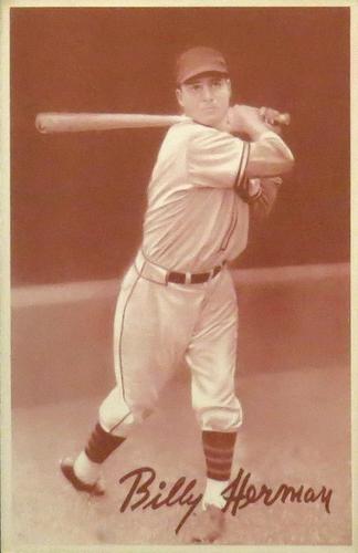 1939 Goudey Premiums (R303-B) #NNO Billy Herman Front