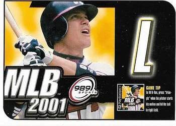 2000 Upper Deck MVP - MLB 2001 Sweepstakes #L L Front