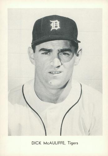 1966 Sports Service Detroit Tigers #NNO Dick McAuliffe Front