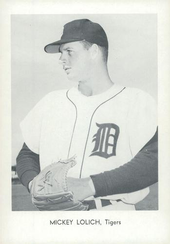 1965 Sports Service Detroit Tigers #NNO Mickey Lolich Front
