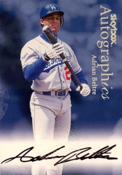 2000 SkyBox - Autographics #NNO Adrian Beltre  Front