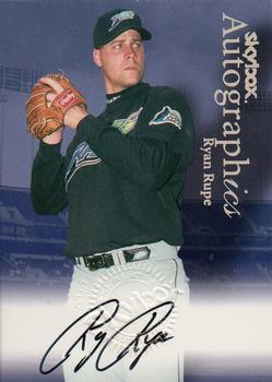 2000 SkyBox - Autographics #NNO Ryan Rupe  Front