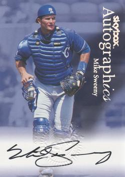 2000 SkyBox - Autographics #NNO Mike Sweeney  Front