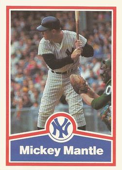 1989 CMC Mickey Mantle Baseball Card Kit #9 Mickey Mantle Front