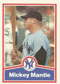 1989 CMC Mickey Mantle Baseball Card Kit #11 Mickey Mantle Front