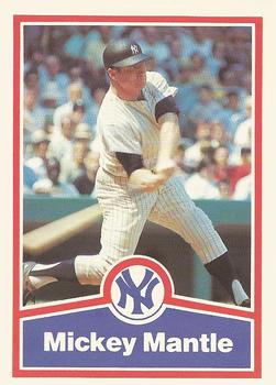 1989 CMC Mickey Mantle Baseball Card Kit #12 Mickey Mantle Front