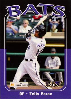 2013 Choice Louisville Bats #20 Felix Perez Front