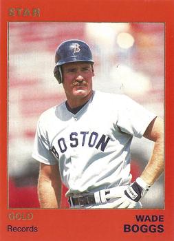 1990 Star Gold #138 Wade Boggs Front