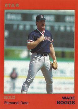 1990 Star Gold #144 Wade Boggs Front