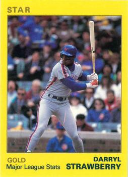 1990 Star Gold #173 Darryl Strawberry Front