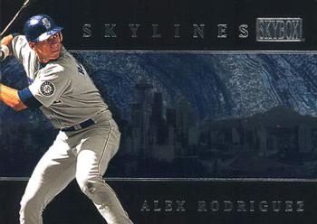 2000 SkyBox - Skylines #3SL Alex Rodriguez  Front