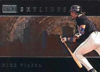 2000 SkyBox - Skylines #6SL Mike Piazza  Front