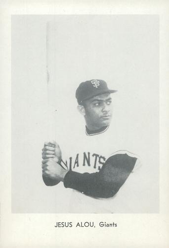 1965 Sports Service San Francisco Giants #NNO Jesus Alou Front