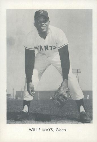 1965 Sports Service San Francisco Giants #NNO Willie Mays Front