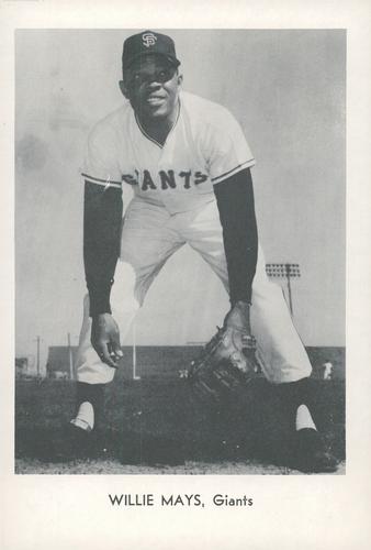 1966 Sports Service San Francisco Giants Set A #NNO Willie Mays Front