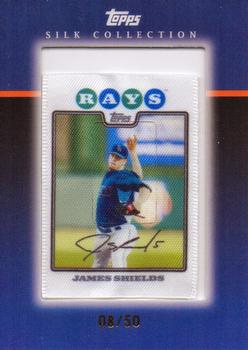 2008 Topps Updates & Highlights - Silk Collection #SC153 James Shields Front