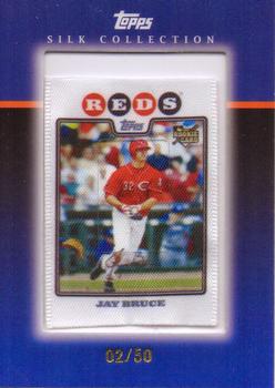 2008 Topps Updates & Highlights - Silk Collection #SC160 Jay Bruce Front