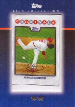 2008 Topps Updates & Highlights - Silk Collection #SC185 Kyle Lohse Front