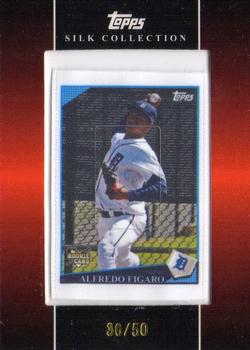 2009 Topps Updates & Highlights - Silk Collection #S245 Alfredo Figaro Front
