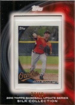 2010 Topps Update - Silk Collection #NNO Jake Arrieta Front