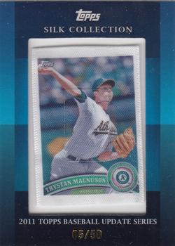 2011 Topps Update - Silk Collection #NNO Trystan Magnuson Front