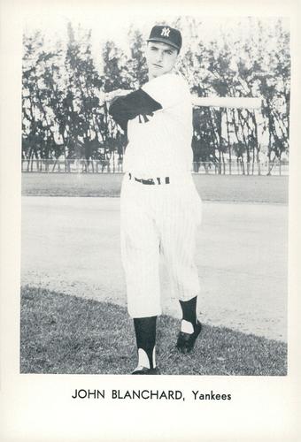 1961 Sports Service New York Yankees #NNO John Blanchard Front