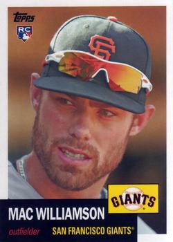 2016 Topps Archives #37 Mac Williamson Front