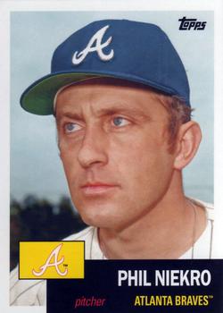 2016 Topps Archives #54 Phil Niekro Front