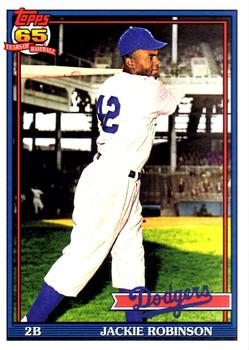2016 Topps Archives #201 Jackie Robinson Front