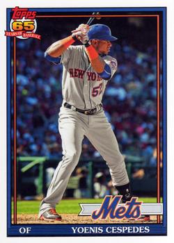 2016 Topps Archives #215 Yoenis Cespedes Front