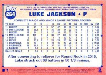 2016 Topps Archives #264 Luke Jackson Back