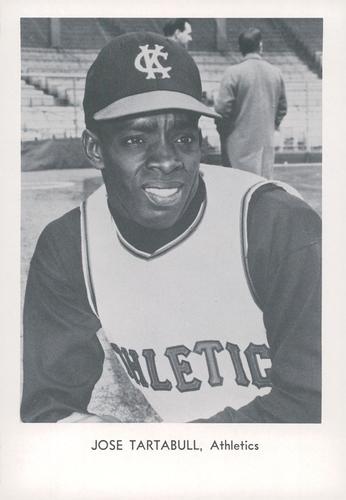 1966 Sports Service Kansas City Athletics #NNO Jose Tartabull Front