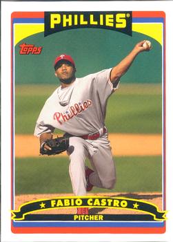 2006 Topps Philadelphia Phillies Fan Appreciation Day SGA #1 Fabio Castro Front