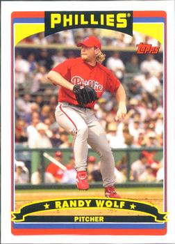 2006 Topps Philadelphia Phillies Fan Appreciation Day SGA #13 Randy Wolf Front
