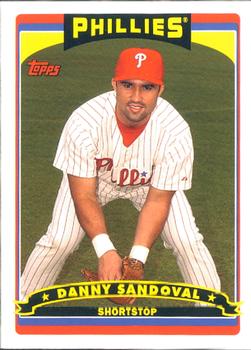 2006 Topps Philadelphia Phillies Fan Appreciation Day SGA #19 Danny Sandoval Front