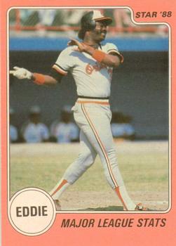 1988 Star Eddie Murray #3 Eddie Murray Front
