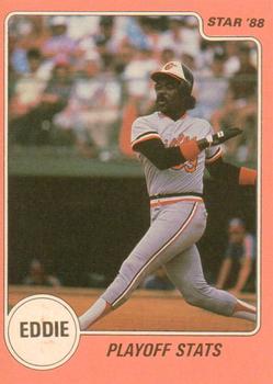 1988 Star Eddie Murray #4 Eddie Murray Front