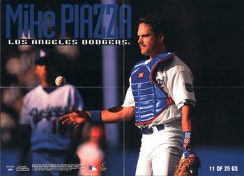 1998 Sports Illustrated Then and Now - Great Shots! #11 GS Mike Piazza Front