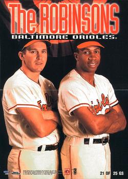 1998 Sports Illustrated Then and Now - Great Shots! #21 GS Brooks Robinson / Frank Robinson Front