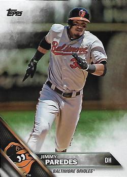 2016 Topps - Rainbow Foil #6 Jimmy Paredes Front