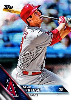 2016 Topps - Rainbow Foil #44 David Freese Front