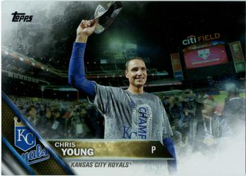 2016 Topps - Rainbow Foil #358 Chris Young Front