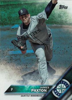2016 Topps - Rainbow Foil #485 James Paxton Front