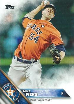 2016 Topps - Rainbow Foil #627 Mike Fiers Front