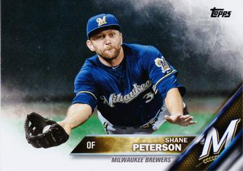 2016 Topps - Rainbow Foil #672 Shane Peterson Front