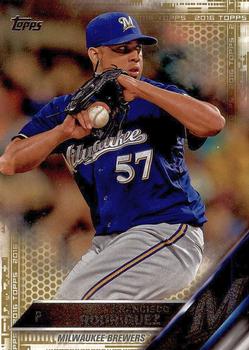 2016 Topps - Gold #18 Francisco Rodriguez Front