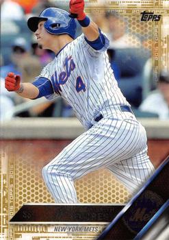 2016 Topps - Gold #86 Wilmer Flores Front