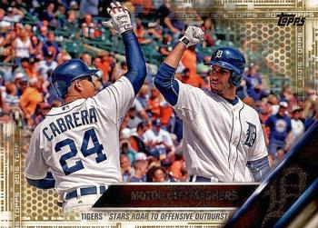 2016 Topps - Gold #94 Miguel Cabrera / J.D. Martinez Front