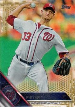 2016 Topps - Gold #102 Doug Fister Front